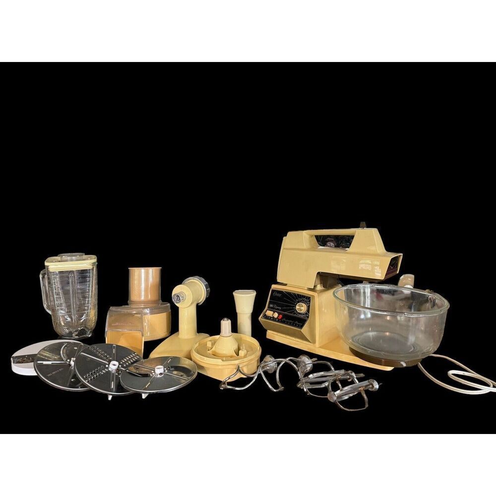 Oster Regency Kitchen Center Blender Processor Meat Grinder Mixing Bowl Blades